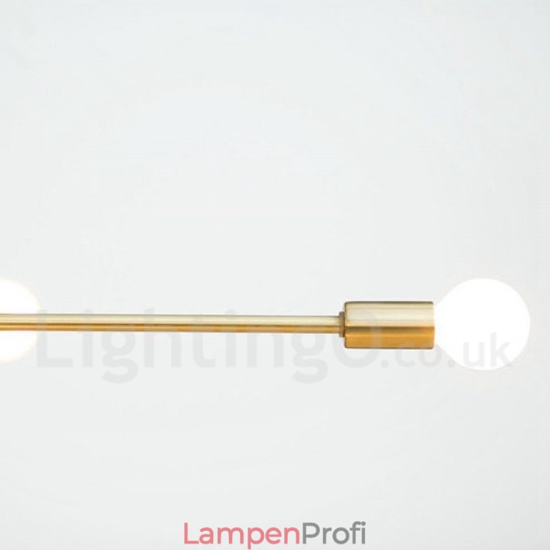 Moderne zeitgenössische Kupfer 5 Licht Kronleuchter Lampe