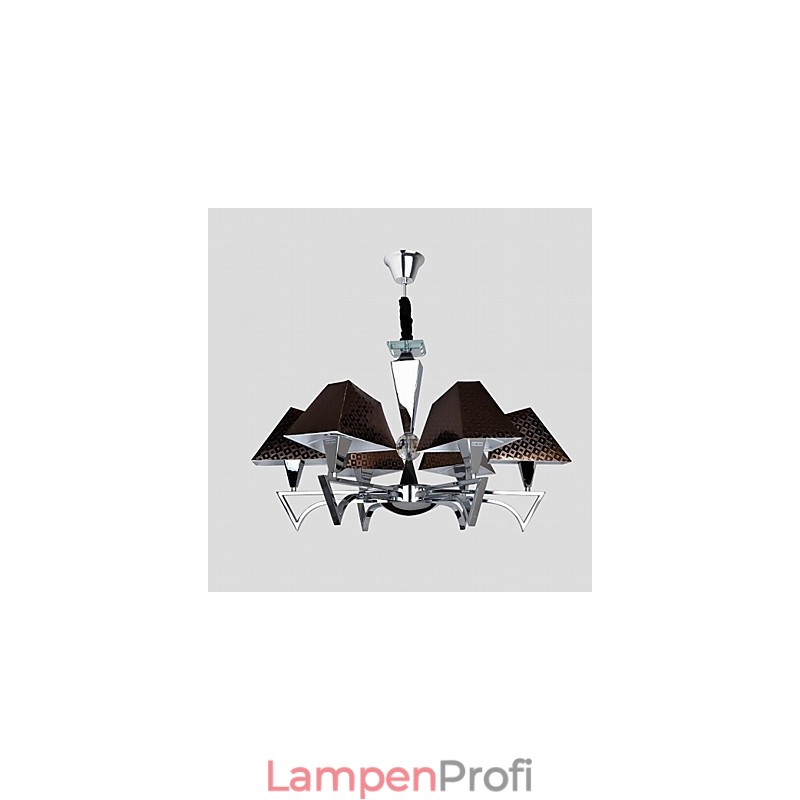 Mode Schmiedeeisen Kronleuchter Beleuchtung Kunst Kronleuchter mit 6 Lichter