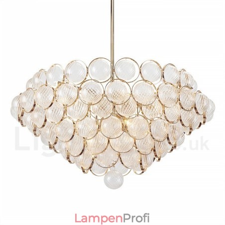 Luxuriöse, moderne, zeitgenössische Pendelleuchte mit 1 Licht