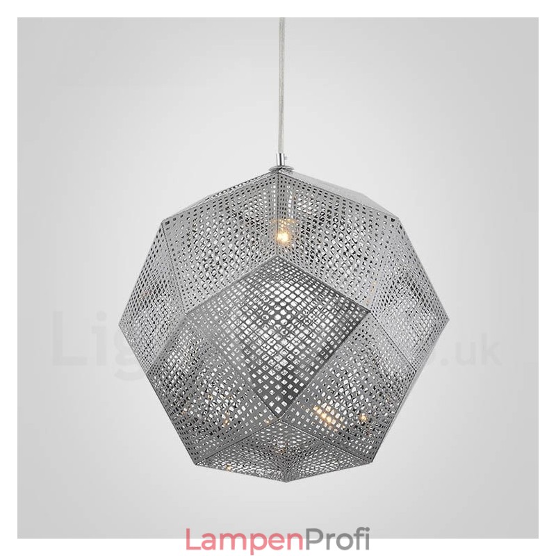 Moderne zeitgenössische 1-flammige Kugel-Pendelleuchte