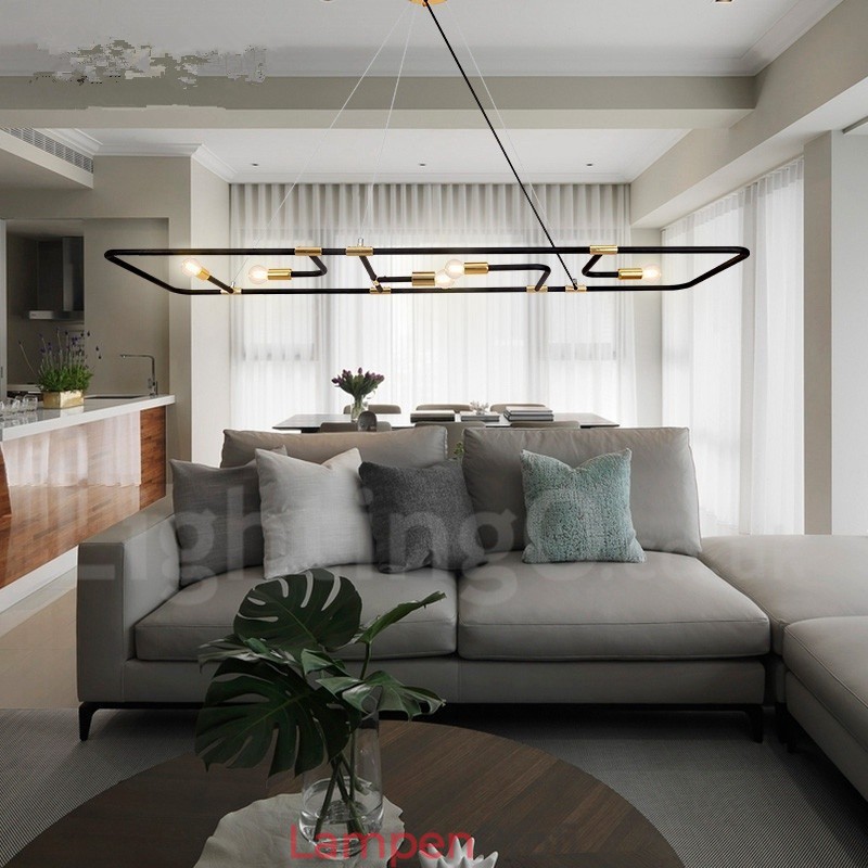 Moderne Pendelleuchte mit 5 Lichtern