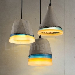 Vintage Beton Pendelleuchte