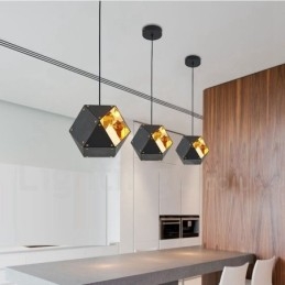 Moderne zeitgenössische Pendelleuchte mit 1 Licht