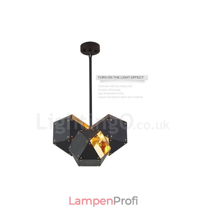 Moderne Pendelleuchte mit 3 Lichtern