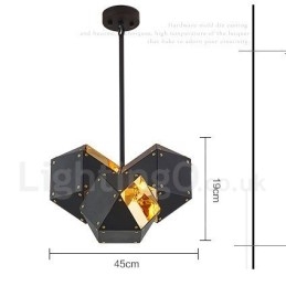 Moderne Pendelleuchte mit 3 Lichtern