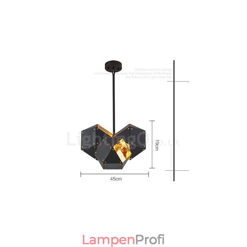 Moderne Pendelleuchte mit 3 Lichtern