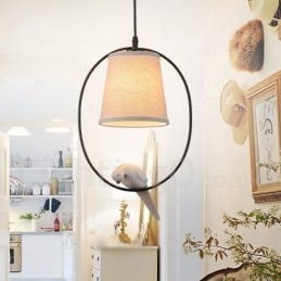 1-flammige rustikale Lodge-Vintage-Pendelleuchte