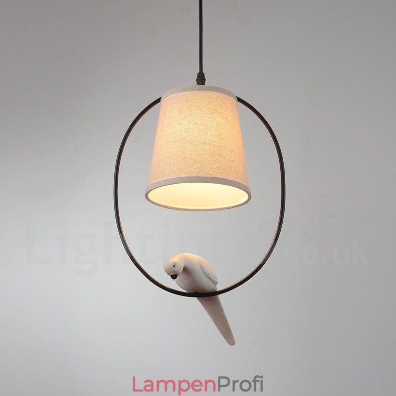 1-flammige rustikale Lodge-Vintage-Pendelleuchte