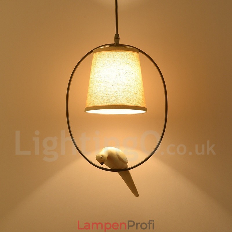 1-flammige rustikale Lodge-Vintage-Pendelleuchte