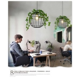 Globe Pendelleuchte im Landhausstil