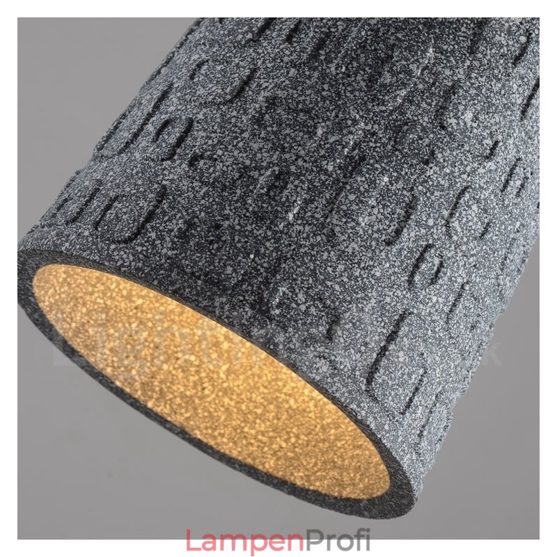 Retro Vintage Beton 1 Licht Pendelleuchte