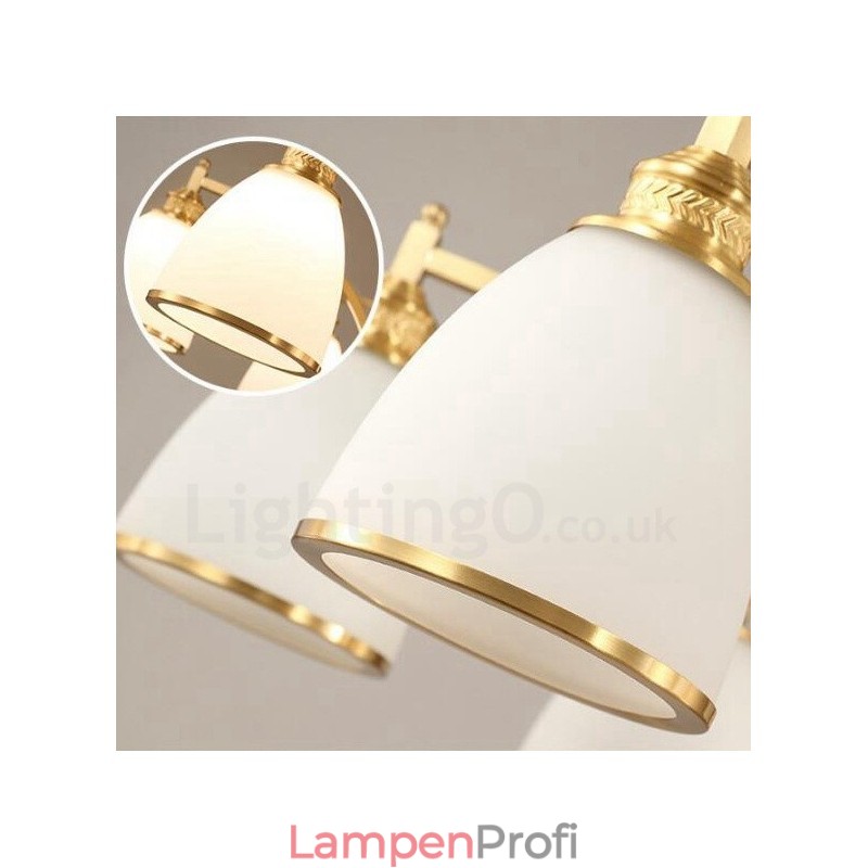 5-flammiger Rustic Lodge Kronleuchter aus integriertem Metall und Kupfer