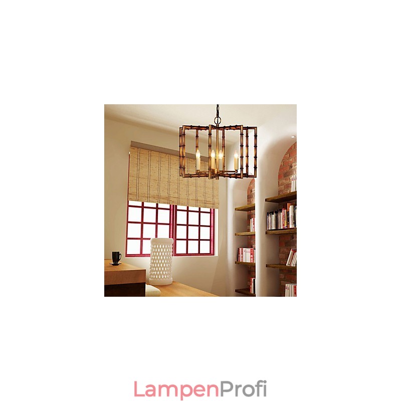 Amerikanischen Land Einfache Antike Kupfer Eisen Kronleuchter Kronleuchter Kreative