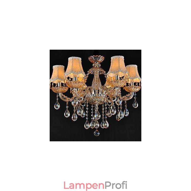 Kronleuchter Kristall Traditionell Klassisch Glas 6 Licht