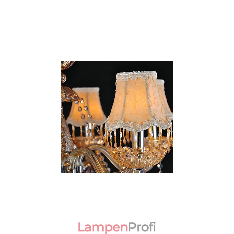 Kronleuchter Kristall Traditionell Klassisch Glas 6 Licht