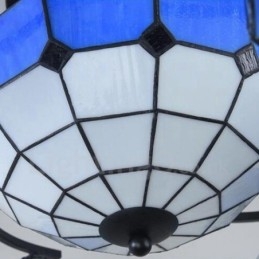 Integrierter Kronleuchter im mediterranen Stil mit 11 Lichtern
