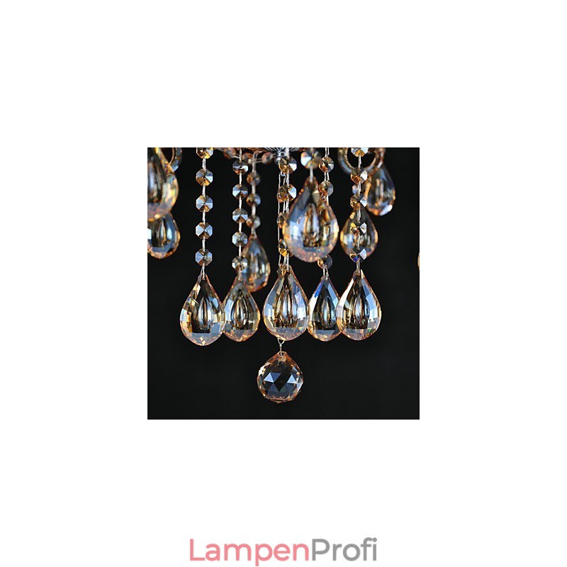 Kronleuchter Kristall Traditionell Klassisch Glas 6 Licht