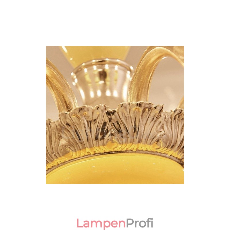 8-flammiger traditioneller klassischer integrierter Kronleuchter aus Metall