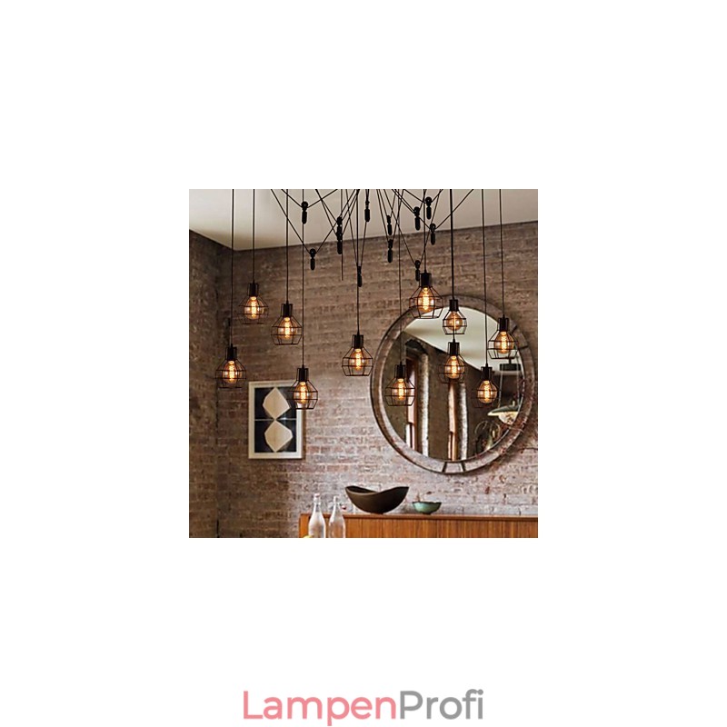 Kreative Pendelleuchte im amerikanischen Stil mit 12 Lichtern