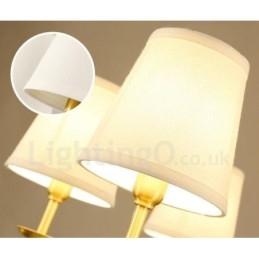 Rustikaler, integrierter Kronleuchter aus Metall mit 6 Lichtern im Lodge-Stil