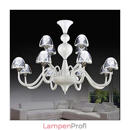 Moderner minimalistischer kreativer Kristallpilz-Anhänger 8+4