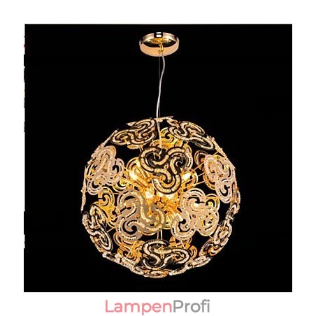 Einfache moderne Kronleuchter Kristallkugel Globe Pendelleuchte