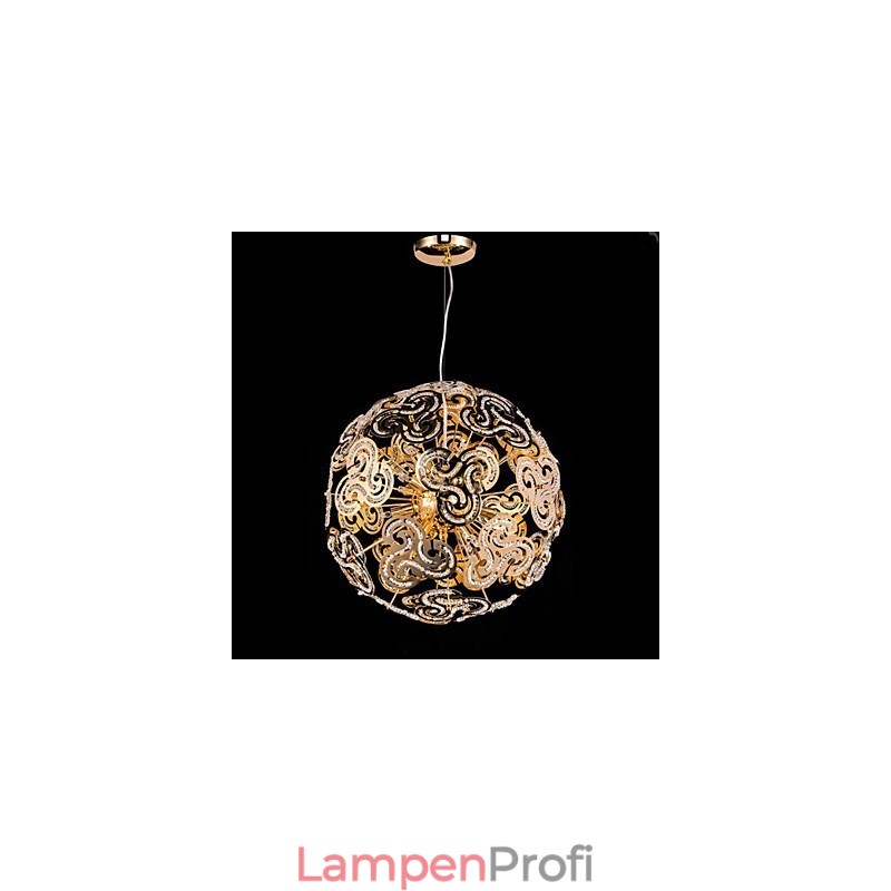 Einfache moderne Kronleuchter Kristallkugel Globe Pendelleuchte