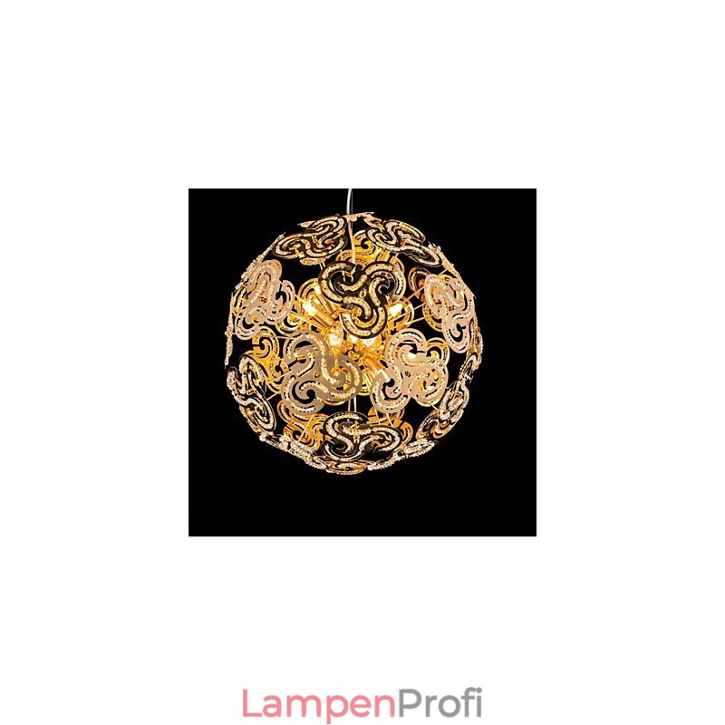 Einfache moderne Kronleuchter Kristallkugel Globe Pendelleuchte