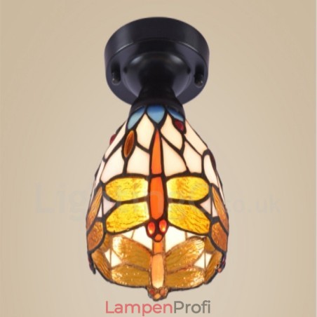 Integrierte Deckenleuchte im mediterranen Stil