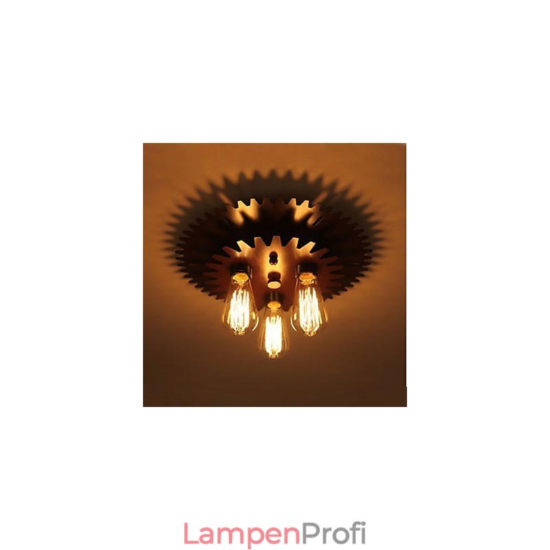 Schwarze geformte Deckenlampen Wandlampe Lampe einfache Maschinen