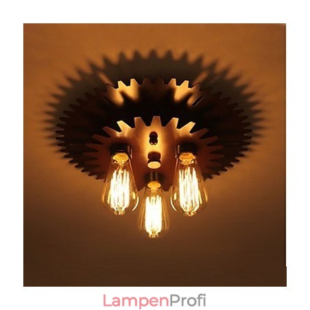 Schwarze geformte Deckenlampen Wandlampe Lampe einfache Maschinen