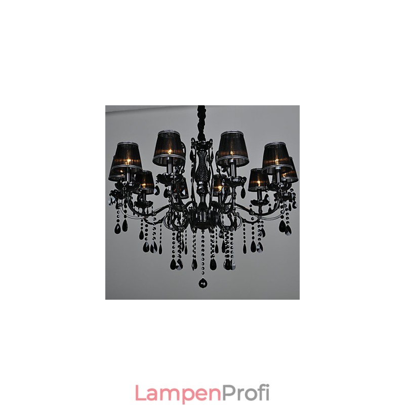 Kronleuchter Kristall Modern Zeitgenössisch Kristall 10 Licht Metall