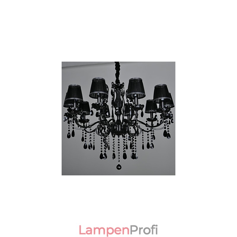 Kronleuchter Kristall Modern Zeitgenössisch Kristall 10 Licht Metall