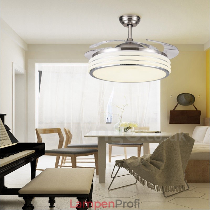 Moderne zeitgenössische unsichtbare Deckenventilator-Deckenventilatoren