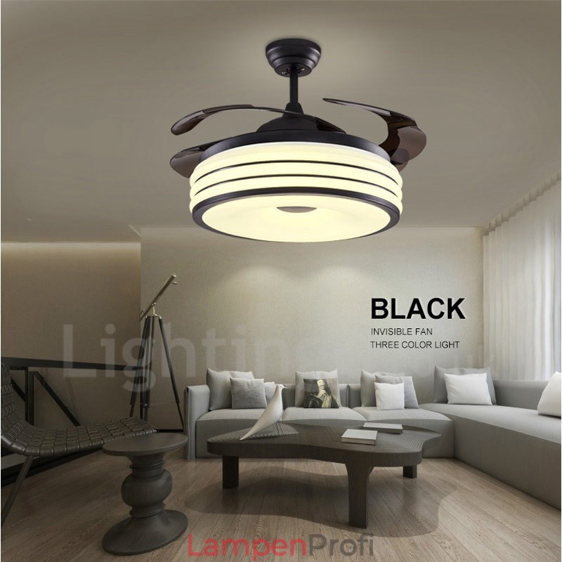 Moderne zeitgenössische unsichtbare Deckenventilator-Deckenventilatoren