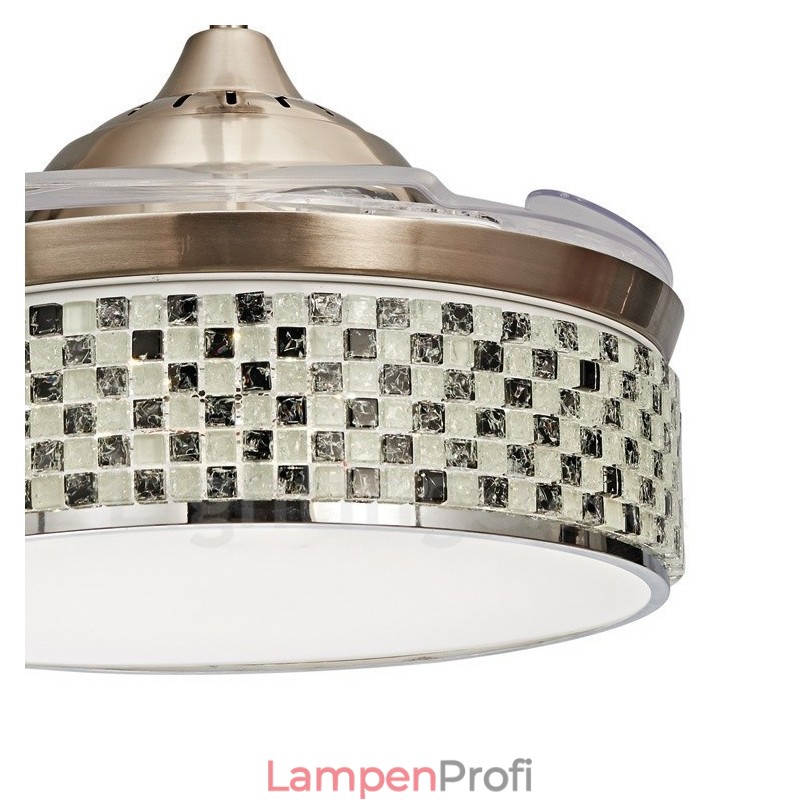 Moderne zeitgenössische unsichtbare Deckenventilator-Deckenventilatoren