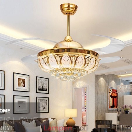 Traditioneller klassischer unsichtbarer Deckenventilator Deckenventilatoren