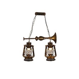 Rustikale Lodge Vintage Retro Mini-Stil Metall Pendelleuchte