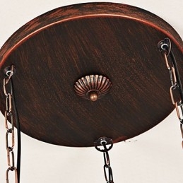 Rustikale Lodge Vintage Retro Mini-Stil Metall Pendelleuchte