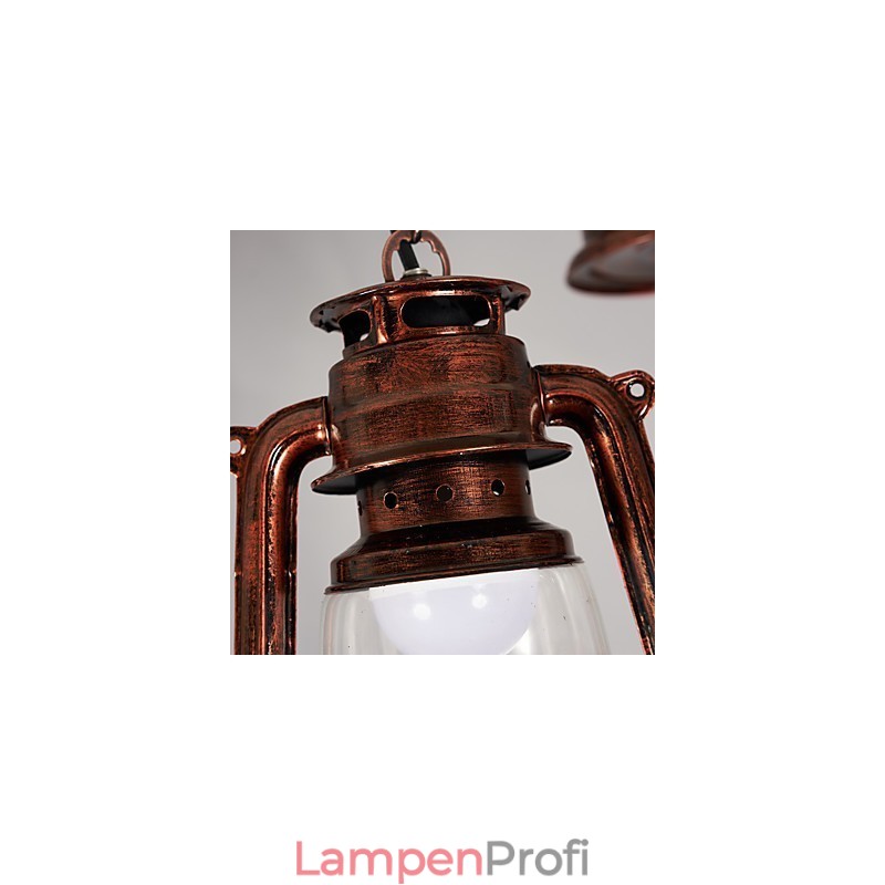 Rustikale Lodge Vintage Retro Mini-Stil Metall Pendelleuchte