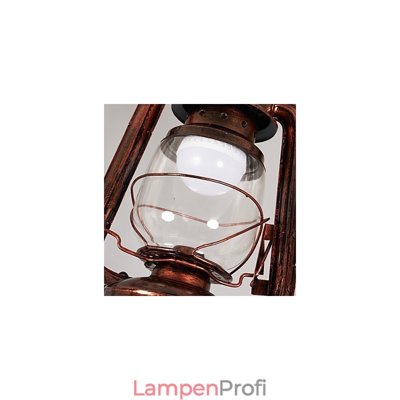 Rustikale Lodge Vintage Retro Mini-Stil Metall Pendelleuchte