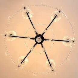 6 Lichter Kristall Kronleuchter Modern Zeitgenössisch Traditionell Klassisch Rustikal Lodge Vintage Retro