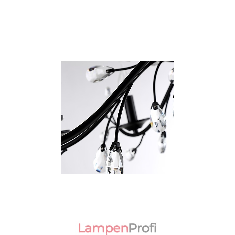 9 Lichter Kristall Kronleuchter Modern Zeitgenössisch Traditionell Klassisch Vintage Retro Country Malerei Feature