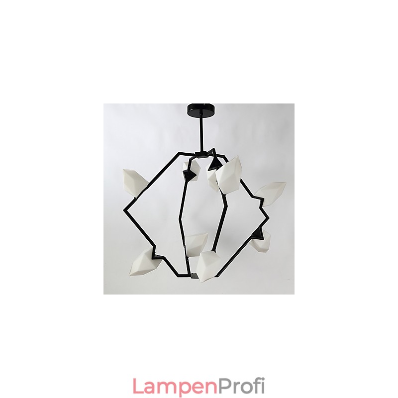 Neun Licht Post Moderne Metall mit Glas Pfirsich Kronleuchter Lampe die Kantine Schmücken Pendelleuchte