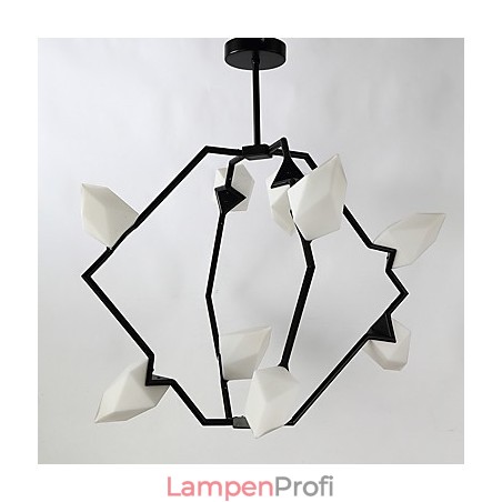 Neun Licht Post Moderne Metall mit Glas Pfirsich Kronleuchter Lampe die Kantine Schmücken Pendelleuchte Neun Licht Post Moderne Metall mit Glas Pfirsich Kronleuchter Lampe die Kantine Schmücken Pendelleuchte