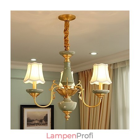 Alle Kupfer Kronleuchter Jade Dekorative Kronleuchter OP0