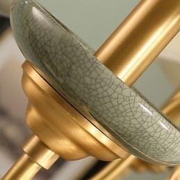 Alle Kupfer Kronleuchter Jade Dekorative Kronleuchter OP0