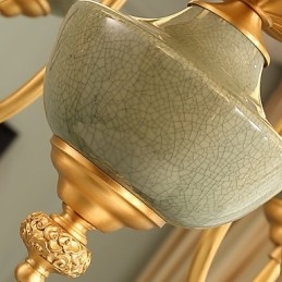 Alle Kupfer Kronleuchter Jade Dekorative Kronleuchter OP0