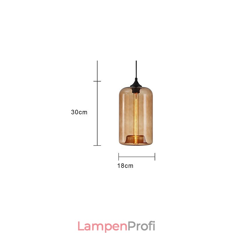 Flaschendesign Pendelleuchte 1 Licht Minimalistische Eisenmalerei