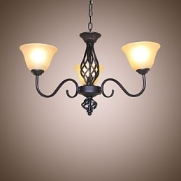 Traditionell Klassisch Rustikal Lodge Vintage Retro Country Andere Funktion für Mini-Stil Designer Metall Kronleuchter